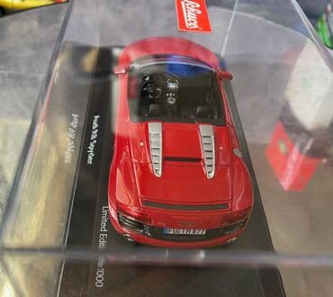 metbex tavan modelleri: Коллекционная модель AUDI R8 V10 Spyder Red 2012 Limited Edition — 11