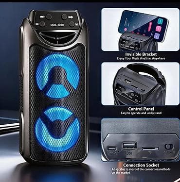 Yeni Kolonka, Növ - Bluetooth, rəng - Qara — 1