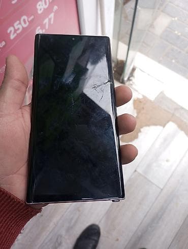 not 11s: Samsung Note 10, 256 GB, rəng - Qara, Qırıq — 1