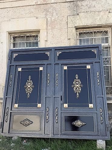 qapi darvaza: Yeni Dəmir Həyət darvazası, Yana açılan, 290 m, Mexaniki, Qapı ilə, Kredit var, Ödənişli quraşdırma, Ünvandan götürmə, Ödənişli çatdırılma, Rayonlara çatdırılma — 2