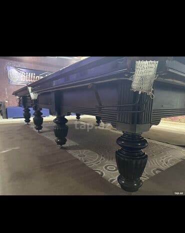 İdman çantaları: 12 fut 8 ayaq temırde olmayıb cox selıqelıdı normal bılard masası — 1