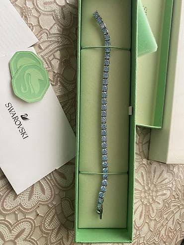 Bilərziklər: Swarovski tennis üzüklü bilərzik 500 manata alınıb - Brend: Swarovski — 1