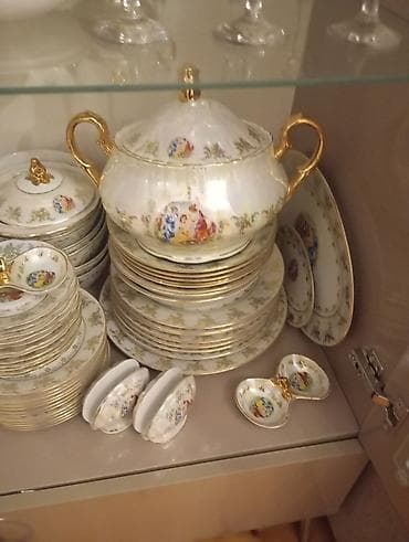 royal qazan destleri: Nahar dəsti, rəng - Ağ, Farfor — 3