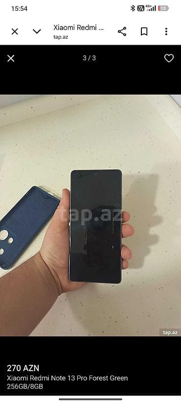 honor 9x pro qiymeti: Redmi Note 13 Pro, 256 GB, rəng - Yaşıl, İki sim kartlı — 3