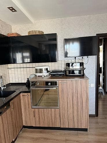 Sifarişlə mətbəx dəsti, Sadə petlələr, Teksturalı laminat, Kredit yoxdur