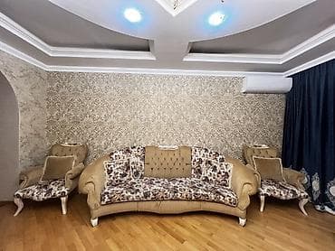 islenmis stol stul: Klassik üslubda 3 hissəli yumşaq mebel dəsti: - 1 geniş divan və 2 — 1