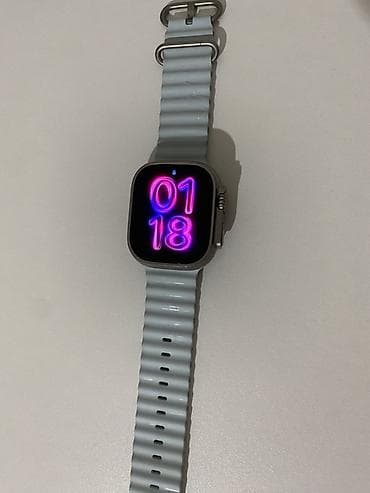 İşlənmiş, Smart saat, Apple, Sensor ekran, rəng - Mavi