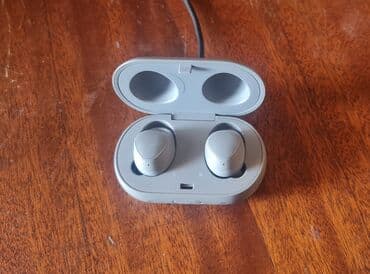 беспроводные наушники: Yeni Simsiz (Bluetooth) Qulaqcıqlar, Samsung, rəng - Boz — 2