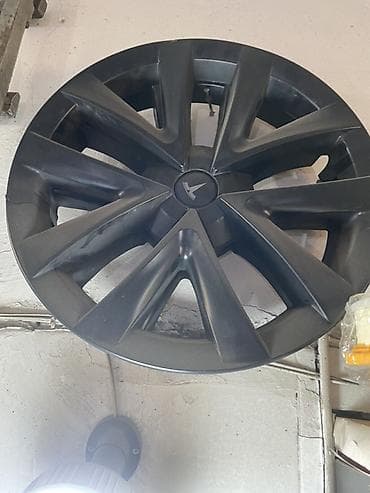 Qara rəngli təkər diski/qapağı (hubcap) - Model: 10 şüalı