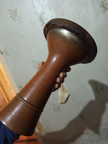 Клавишные инструменты: Mis dərbuka (doumbek) – əl nağılı - Korpus: döymə mis, klassik qum — 2