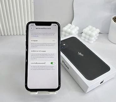 alfon 11: IPhone 11, 128 GB, Qara, Zəmanət, Simsiz şarj, Face ID — 5