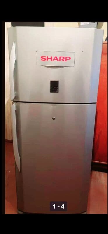 İşlənmiş 2 qapılı Sharp Soyuducu Satılır, rəng - Boz