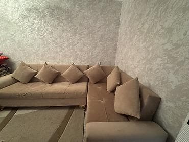 ofis əşyaları: İşlənmiş, Künc divan, Divan, Bazalı, Açılan — 2
