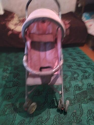 купить детские коляски: Классическая прогулочная коляска, Б/у, Пол: Девочка, Бесплатная доставка, Самовывоз — 1