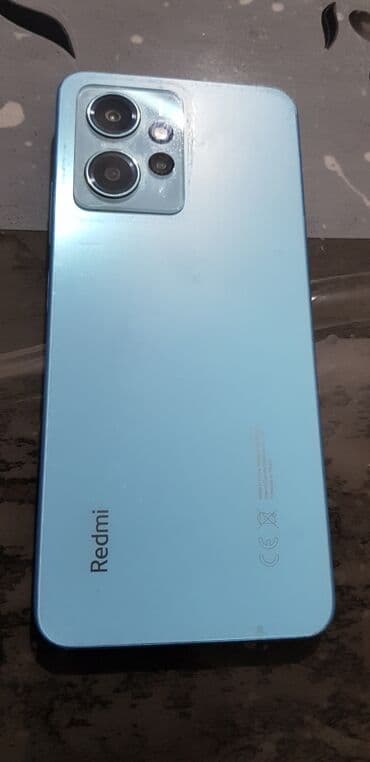 20 qepik kontur gondermek: Redmi Note 12, 128 GB, rəng - Mavi, Qırıq — 1