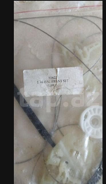 Продажа авто: BMW E46 ön qapı şüşəqaldıran mexanizmi üçün təmir dəsti — 2