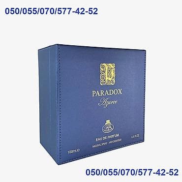 eme parfum: Paradox Azuree Eau De Parfum by French Avenue Paris FA for Men. Xanım — 6