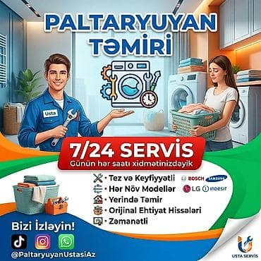 canon mf3010 qiyməti: Paltaryuyan təmiri xidməti - 7/24 servis – günün hər saatı — 1