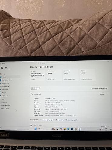 aser: İşlənmiş Acer Aspire, 15.6 ", Intel Core i7, 256 GB, Ünvandan götürmə — 6