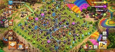 Clash of Clans hesabı – yüksək inkişaf etmiş əsas kənd, inşaatçı
