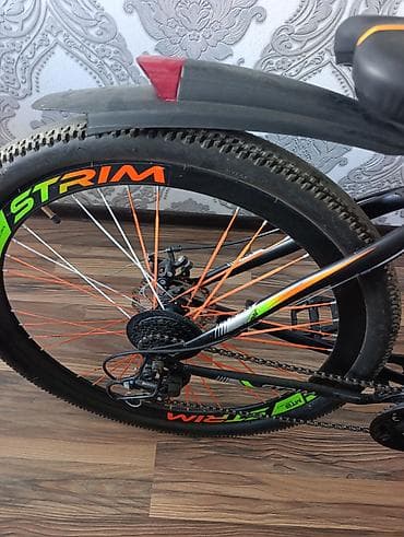mini velosiped: STRIM XT 3900 dağ velosipedi - Çərçivə: yüngül ərintili, qara rəng — 5