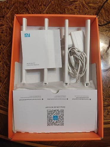 ev telefonsuz internet cekdirmek: Xiaomi Mi Router 3C (Model: R3L) satıram. İşlənmiş, yaxşı vəziyyətdə — 4
