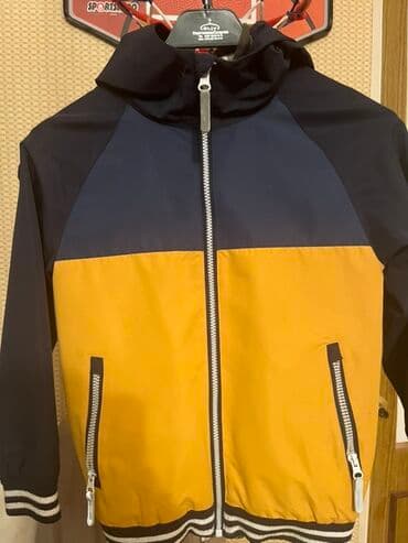 синие детские ветровки: Куртка, Для мальчиков, 8 - 9 лет — 1