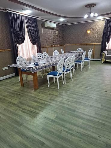 тап аз мебель бу: Restoran/kafe avadanlıqları və mebel komplekti Tərkib: - Zal mebeli — 6