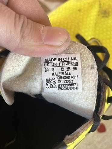 İdman çantaları: Butslar Adidas, Ölçü: 42 — 4