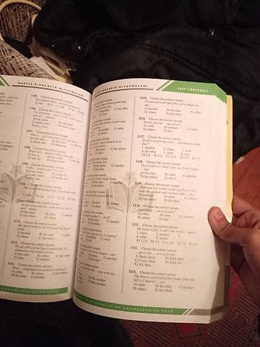 İngls dili. Dili 5555 test kitab yazılır nergiz nəcəf 5555 test kitab — 4