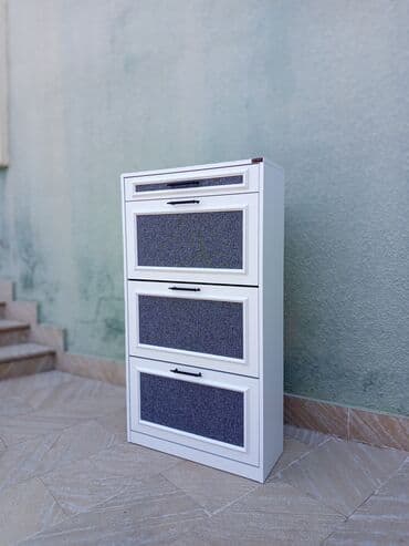 галошница в прихожую: Новый, Распашной, 4 двери Прямой шкаф, Шкаф в прихожей, Азербайджан — 8