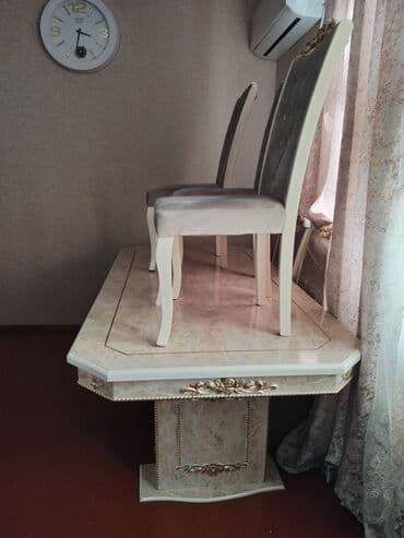 кухонная мебель в баку цены: Для гостиной, Нераскладной, Прямоугольный стол — 3