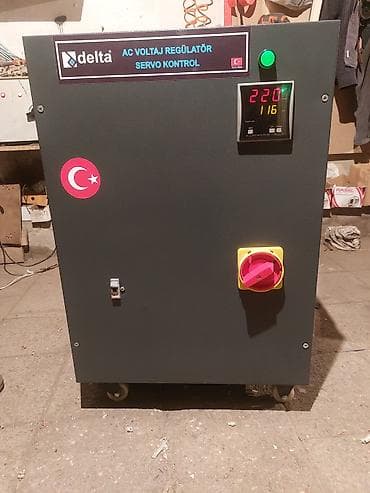 delta: Məhsul: AC gərginlik tənzimləyicisi (servo tip), Türkiyə istehsalı — 10