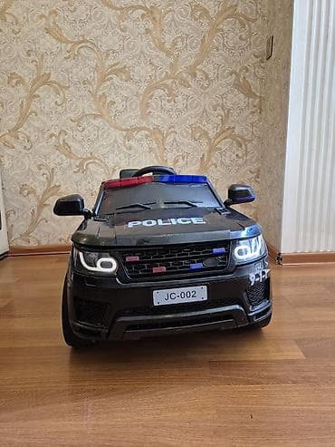 Uşaq üçün elektrik maşınları: Uşaq üçün elektrikli polis maşını – JC-002 Mənzil evi olduğu üçün ev — 1