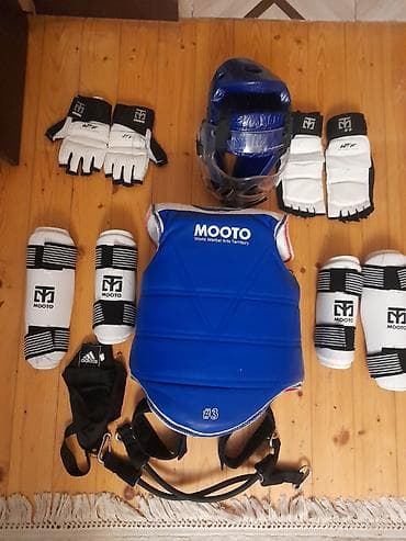 motor c50: Taekvondo üçün tam qoruyucu dəst Brendlər: MOOTO, Adidas Rəng — 1