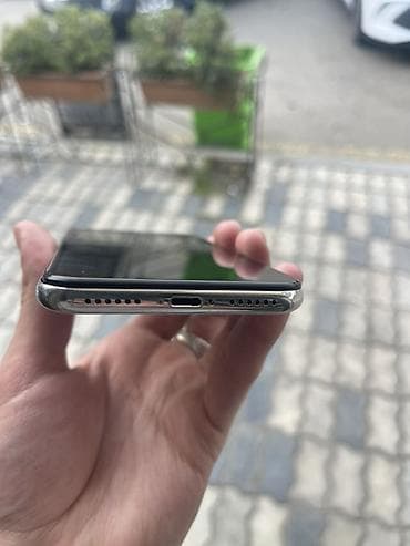 iphone telefon divar kagizlari: IPhone X, 64 GB, Gümüşü, Face ID — 6