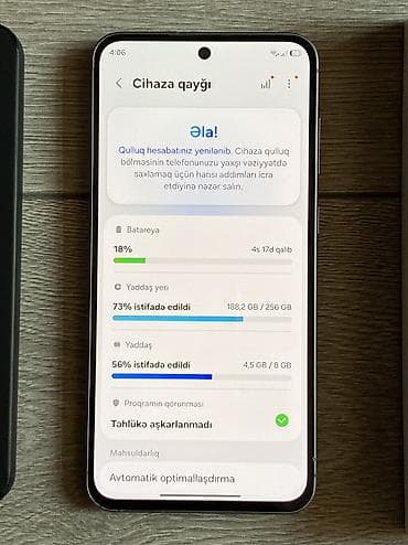 galaxy z fold3 5g: Samsung Galaxy A56 5G, 128 GB, rəng - Qara, Sensor, İki sim kartlı, Barmaq izi — 8