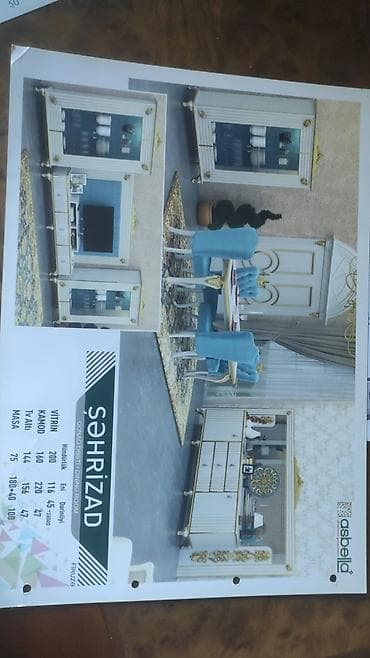 kamo: Yataq + Qonaq dəsti birlikdə ŞƏHRİZAD kolleksiyası – Yataq otağı və — 2