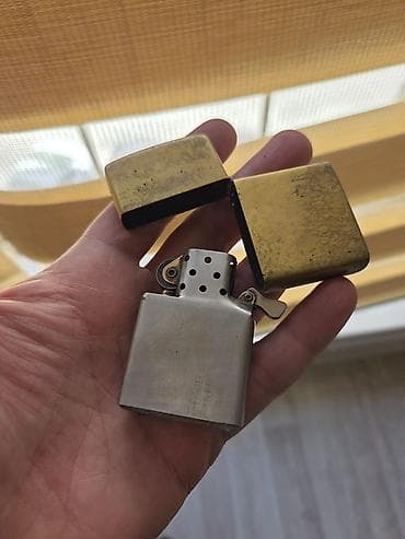 klassik saat: Məhsul: Zippo benzinli alışqan + dəri kəmər futlyarı Xüsusiyyətlər: - — 4