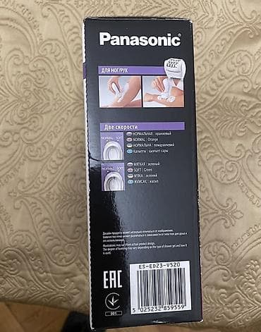 epilyator istifadesi: Epilyator, Panasonic, Bədən üçün — 2