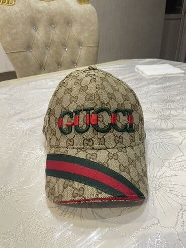 Kepka, Gucci, One size, rəng - Bej