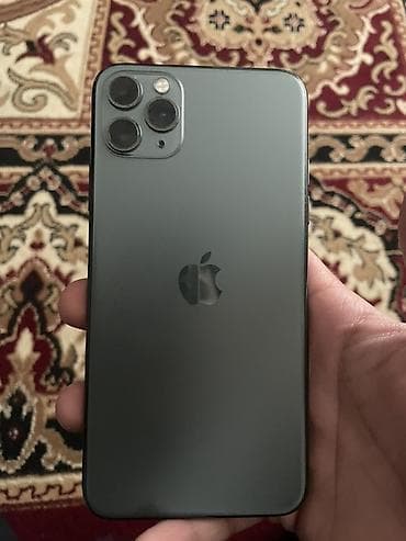 iphone 13 irsad: IPhone 11 Pro Max, 64 GB, Space Gray, Simsiz şarj, Face ID — 1