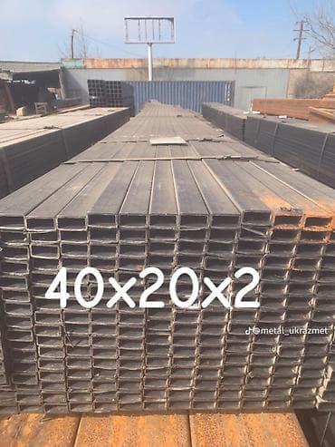 a frame ev tikintisi: Müxtəlif ölçülü kvadrat metal profillər. Bu profillər tikinti və — 4