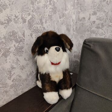 Təzə Plyuş it oyuncaq - Yumşaq plyuş materialdan hazırlanıb, toxunuşu