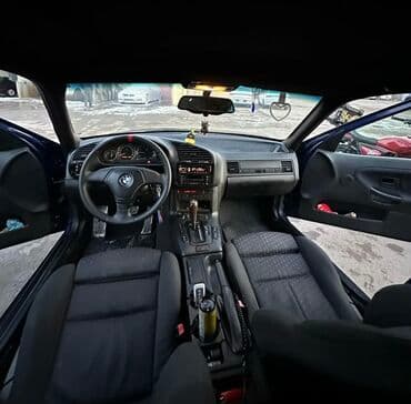 bmw 3 серия 318 at: BMW 3 Series E36 sedan – dərin mavi rəngli, idman üslubunda tüninq — 20