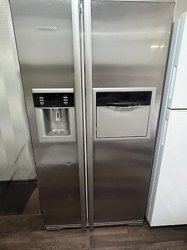 disbenser: Blomberg Side-by-Side soyuducu - Paslanmayan polad (inox) korpus, iki — 1