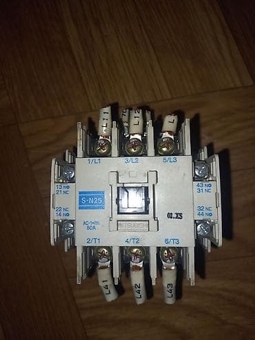 islenmis mallar: Mitsubishi Electric kontaktoru – model S-N50 (QM) 120-127volt — 3