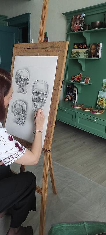 cin dili: Uwaglar ve boyukler ucun resm dersleri. Təklif: - Akademik rəsm üzrə — 1