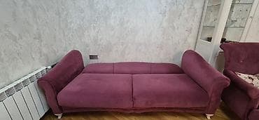 divan kohnə: Açılan divan satılır. Klassik üslubda hazırlanmış, yumru kənarlı — 4