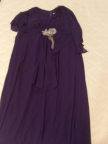 Куртки: - Göy rəngli gül naxışlı paltar: Tam səthdə relyefli gül printi, qısa — 3